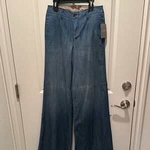 Anthropologie Denim Flare Jeans in Blue
